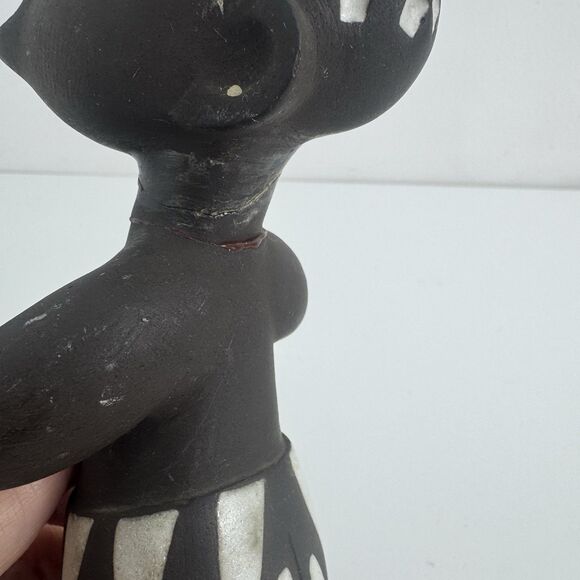Signed Jaap Ravelli 1950s African Terracotta Banjoman Figurine Rare “Read” - Picture 8 of 11